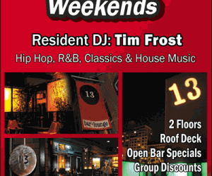 Bar 13 Weekends