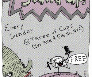 Sunday Night Stand Up at Three of Cups