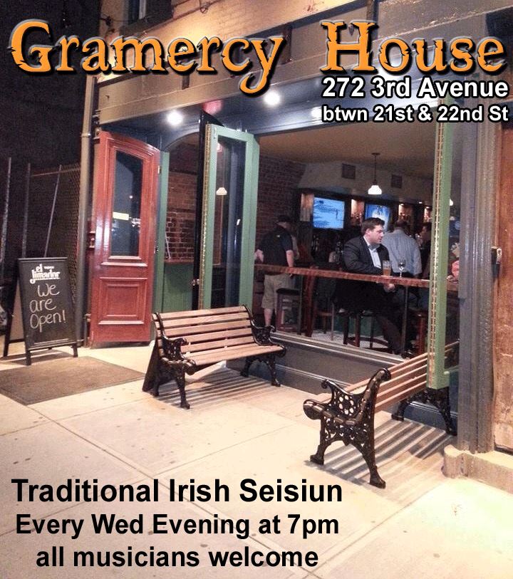 Traditional Irish Seisiun at Gramercy Ale House MurphGuide NYC Bar Guide