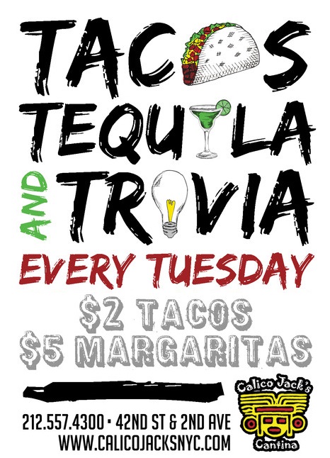 Tequila & Trivia Tuesdays