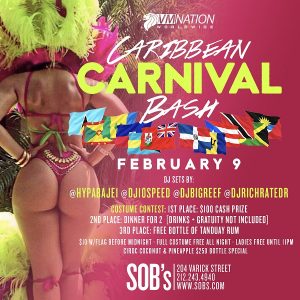 Caribbean Carnival at S.O.B.'s