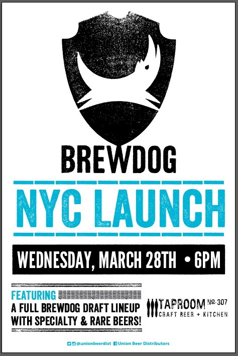 Brewdog Nyc Launch At Tap Room No 307 Murphguide Nyc Bar