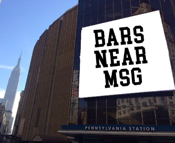 Bars Near Madison Square Garden