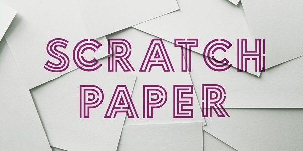 Scratch Paper Open Mic