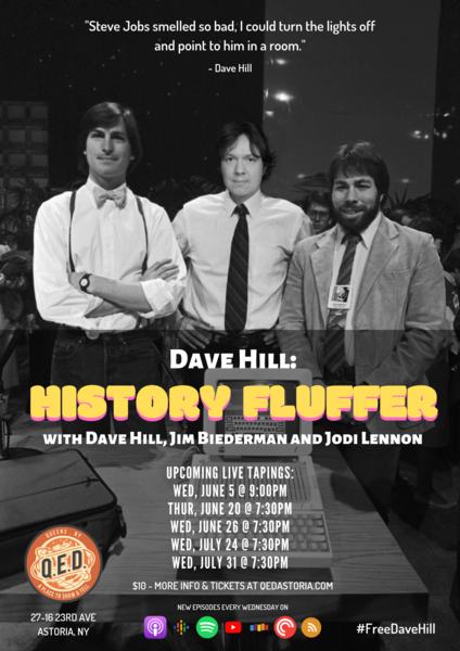 Dave Hill History Fluffer