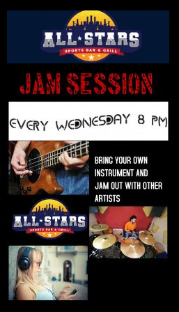 Wednesday Jam at All-Stars Bar & Grill