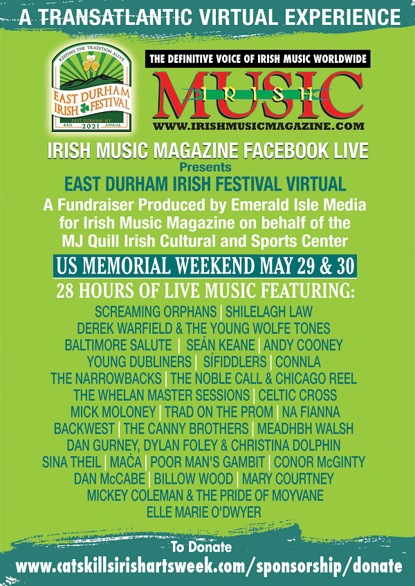 East Durham Virtual Irish Festival 2021