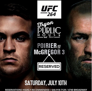 UFC 264 at Tryon Public House