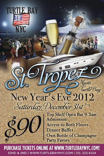 New Year's Eve 2012 at Turtle Bay