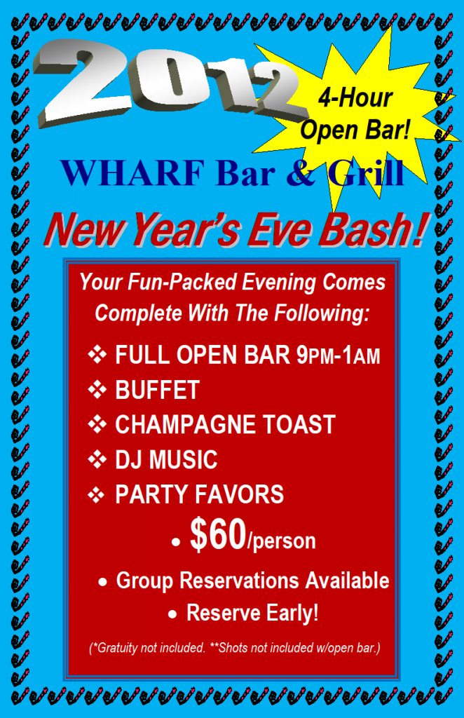 New Year's Eve 2012 at Wharf