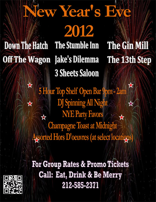 New Year's Eve at The Gin Mill