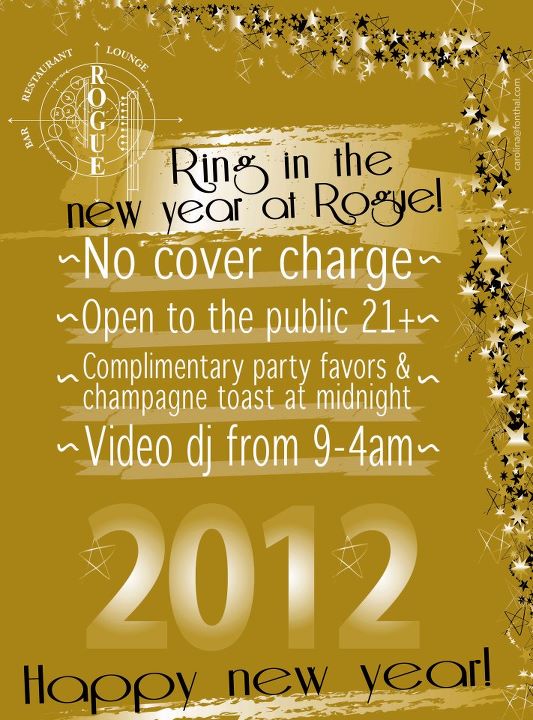 New Year's Eve at Rogue NYC