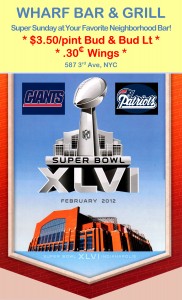 Super Bowl at Wharf NYC