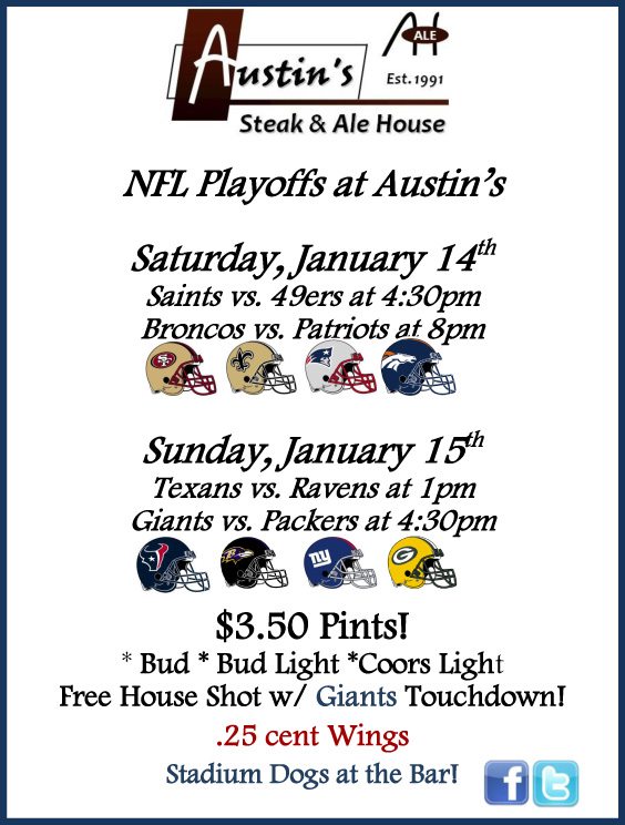 Austin's Ale House - Football game watch
