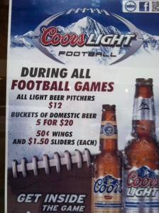 Super Bowl Sunday at Molly Pitcher's Ale House