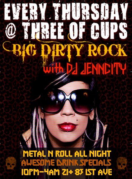 Thursdays at Three of Cups NYC