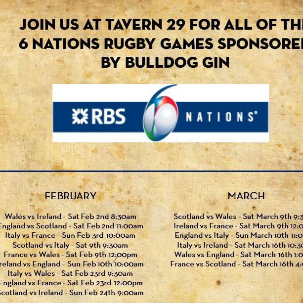 6 Nations Rugby - Where to Watch in NYC 2013 - MurphGuide: NYC Bar Guide