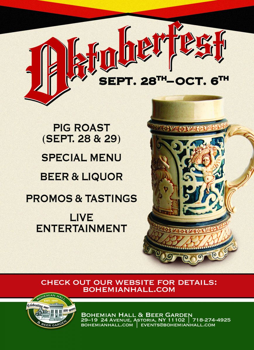 Oktoberfest 2013 at Bohemian Hall MurphGuide NYC Bar Guide