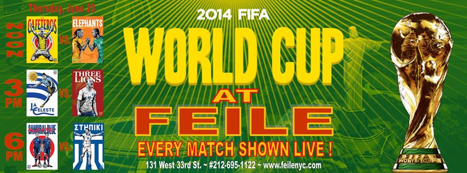 World Cup Viewing at Feile - MurphGuide: NYC Bar Guide