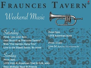 Fraunces Tavern weekend music