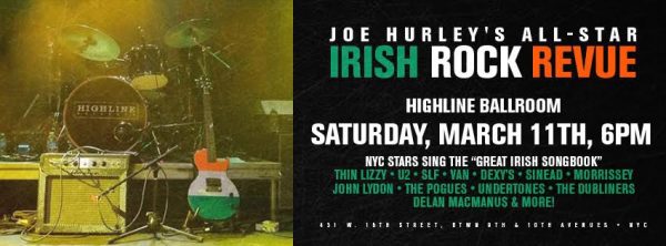 Joe Hurley's All-Star Irish Rock Revue 2017