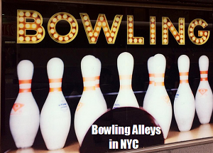 Bowling alleys in NYC