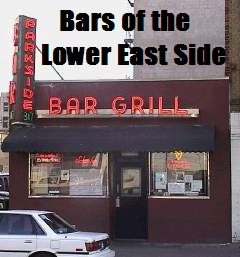 Bars of the Lower East Side