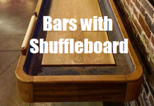 Bars with Shuffleboard NYC