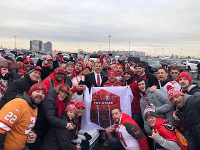 Tampa Bay Buccaneers Fans in NYC