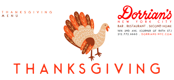 Thanksgiving at Dorrian's NYC
