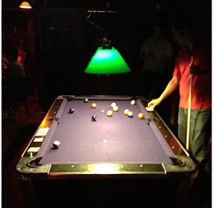Cherry Tavern pool table