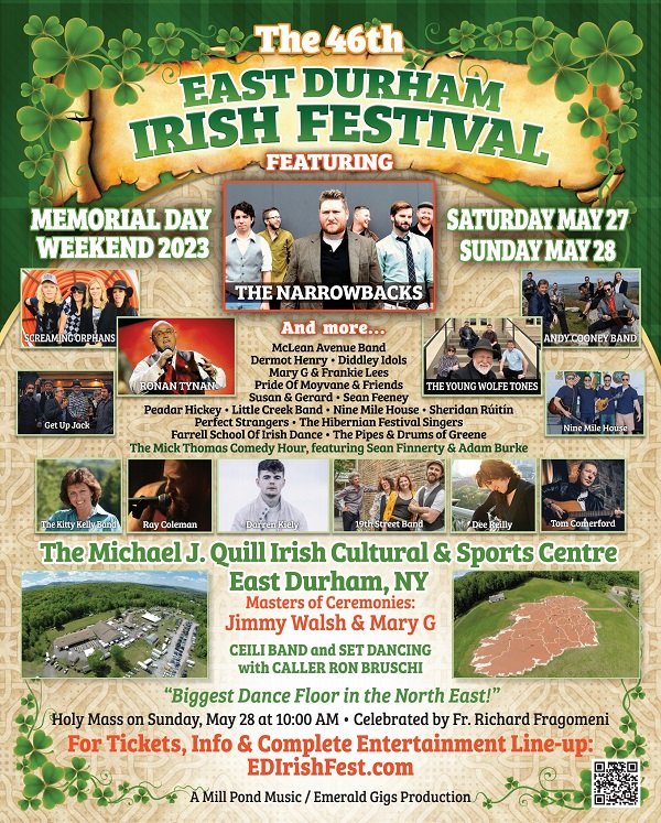East Durham Irish Festival 2023 MurphGuide NYC Bar Guide