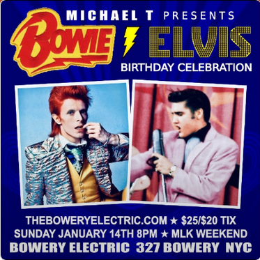Bowie-Elvis Birthday Bash