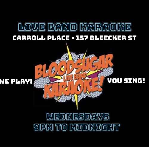 Blood Sugar Live Band Karaoke at Carroll Place