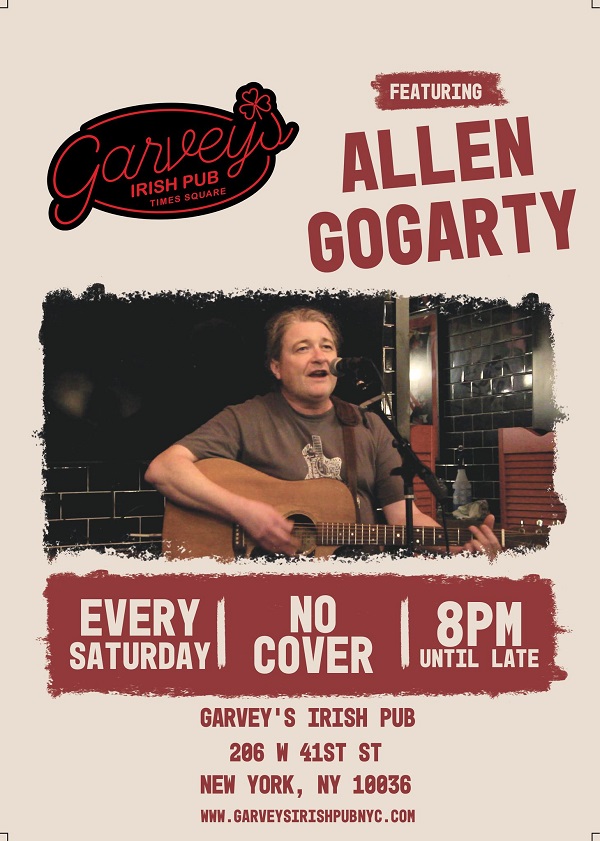 Allen Gogarty at Garvey's